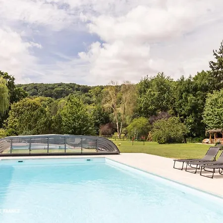 Semesterbostad Avec Piscine Au Bord De L'eure 1h De Paris Cailly-sur-Eure